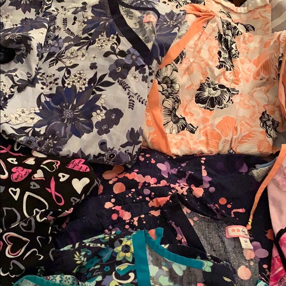 3X scrub tops - Picture 1 of 6